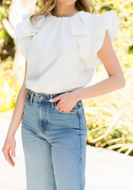 "REDEEMED" TOP