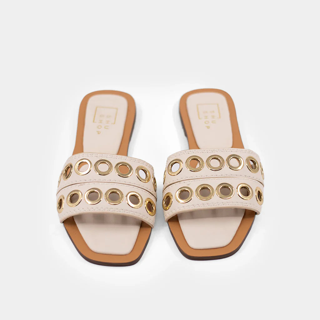 CODIE NUDE FLATS