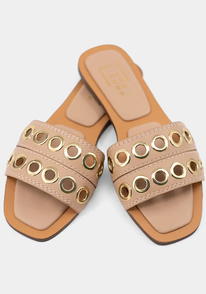 CODIE NUDE FLATS
