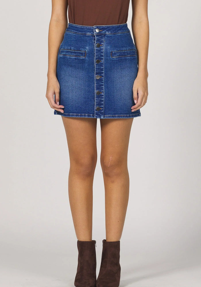 QUINN DENIM SKIRT by Dear John