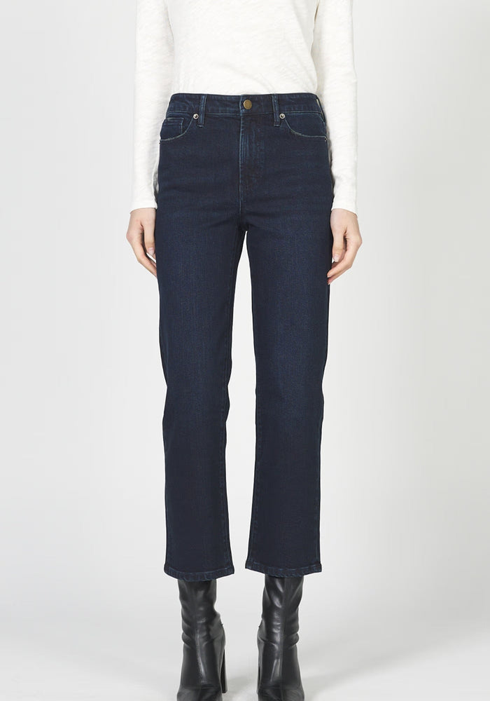 ANIKA CROPPED STRAIGHT LEG DENIM by Dear John