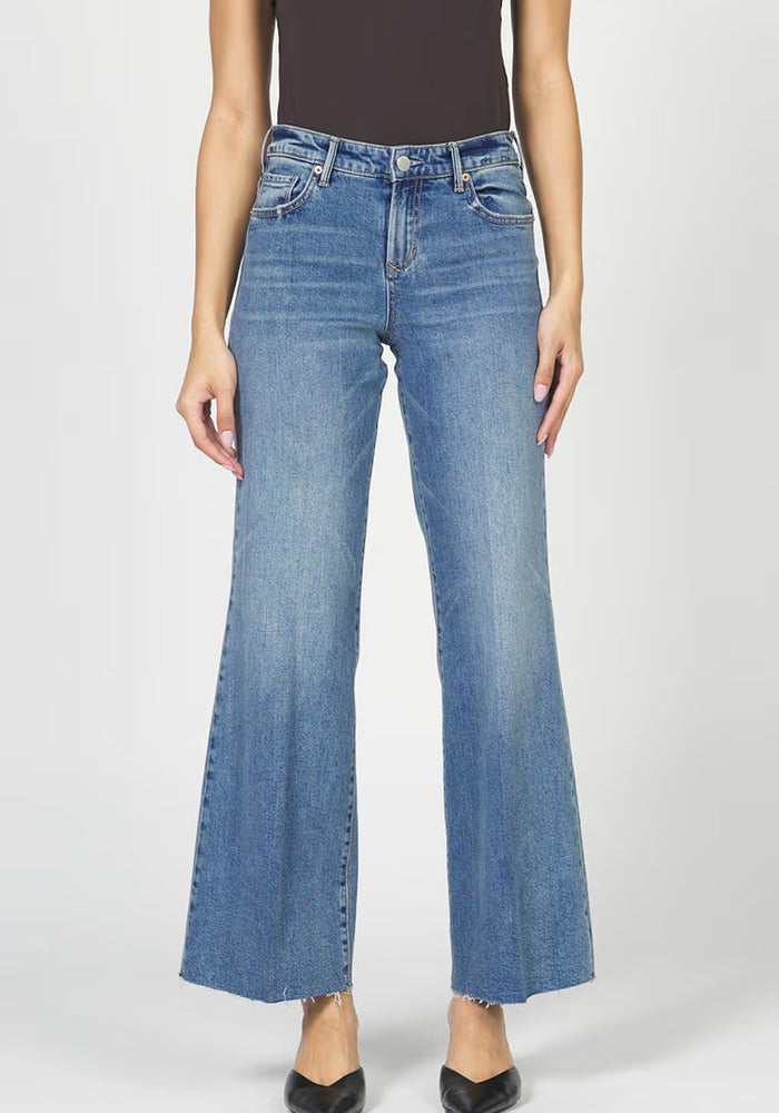 MICAH WIDE LEG DENIM JEANS by Dear John