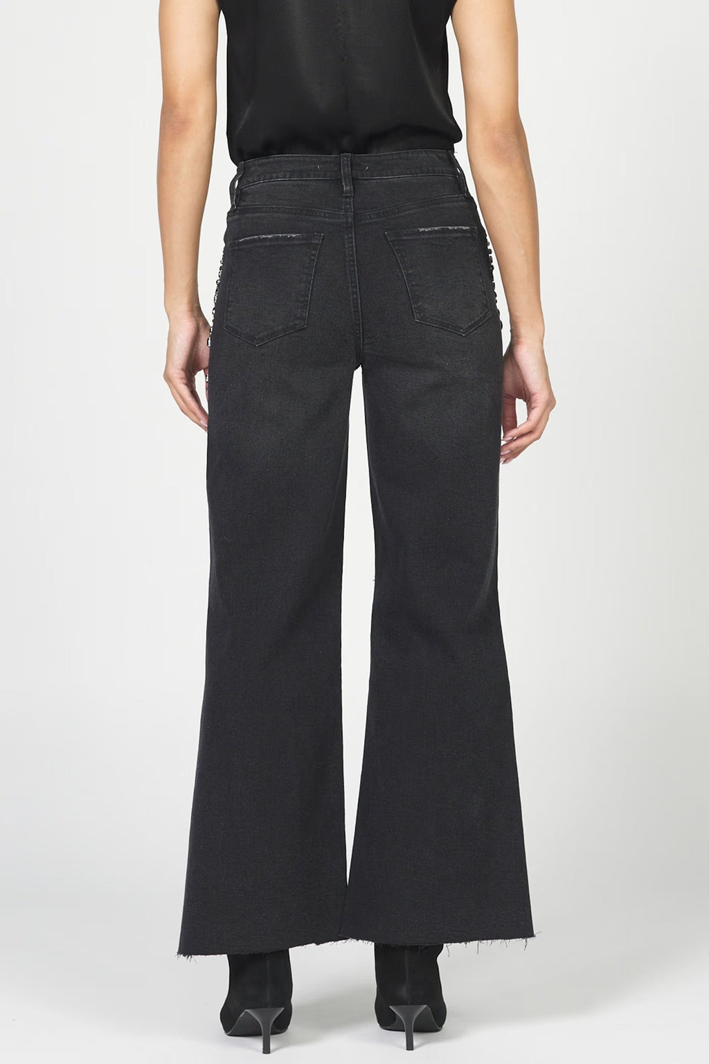 FIONA JEWELED DENIM JEANS by Dear John