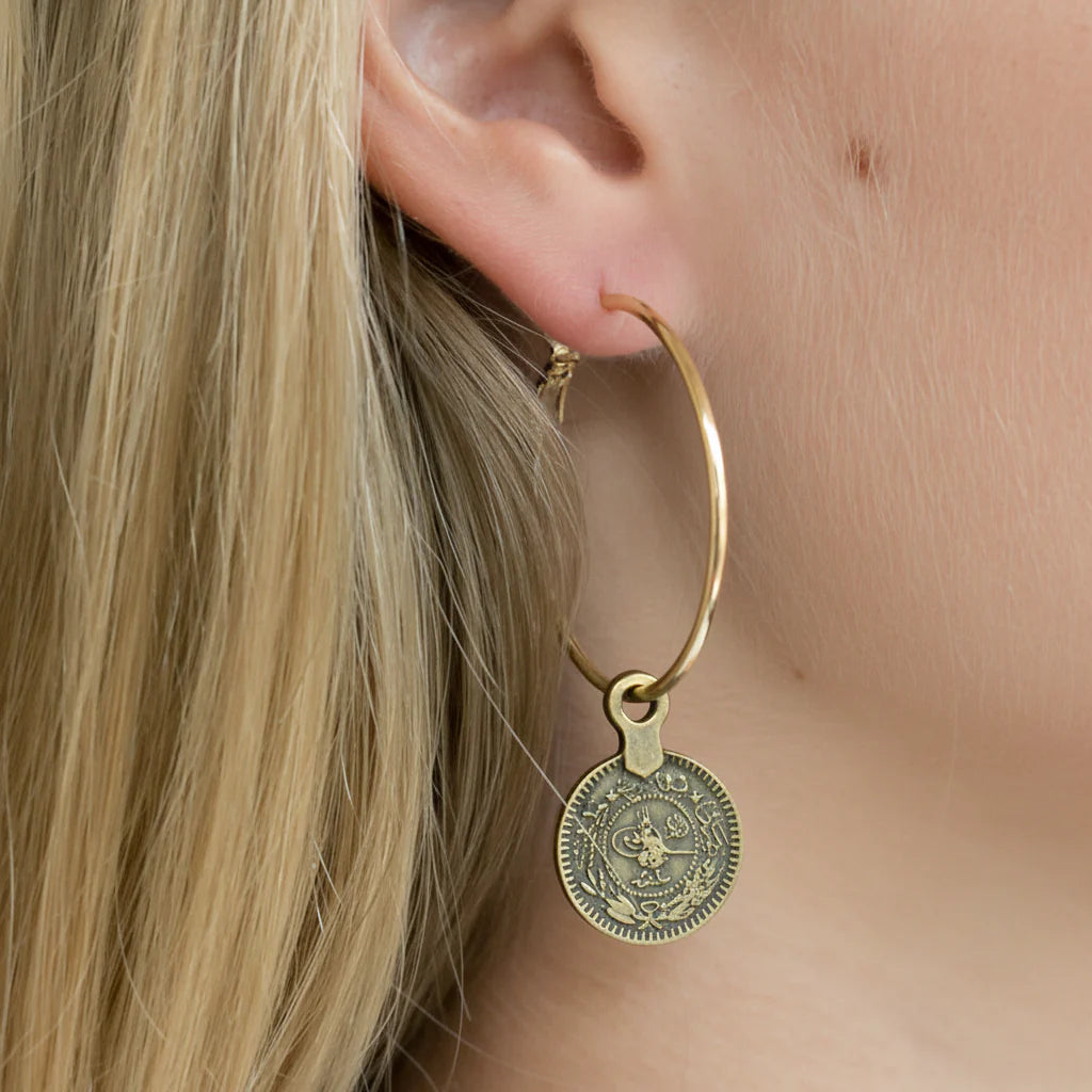 GOLDEN CHILD EARRINGS by InspireDesigns