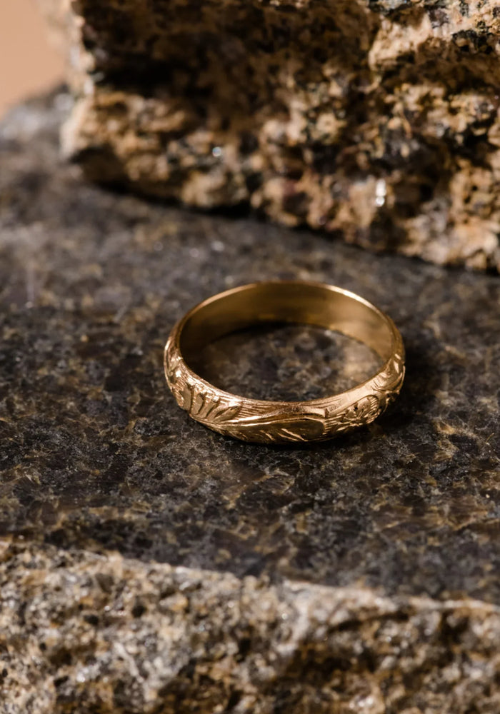 FILIGREE GOLD FILLED RING By Able
