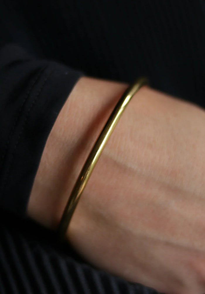 CLASSIC GOLD BANGLE BRACELET by INSPIRE DESIGNS