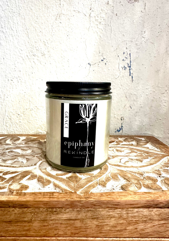 GRACE - EPIPHANY X REKINDLE CANDLE 5 OZ JAR