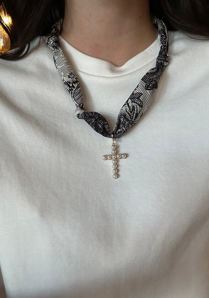 SCARF CHARM NECKLACE by InspireDesigns