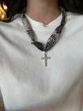 SCARF CHARM NECKLACE by InspireDesigns