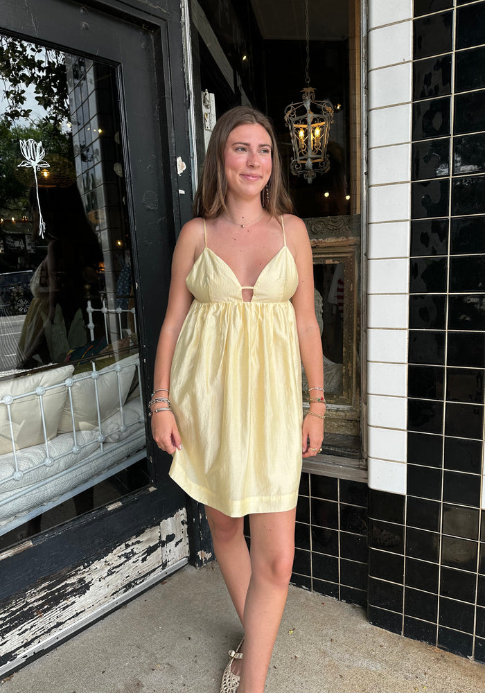 "WONDERFUL WORKS" MINI DRESS