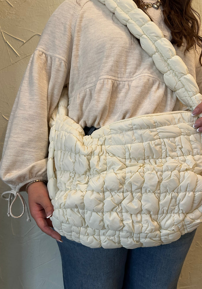 QUILTED SHOULDER BAG