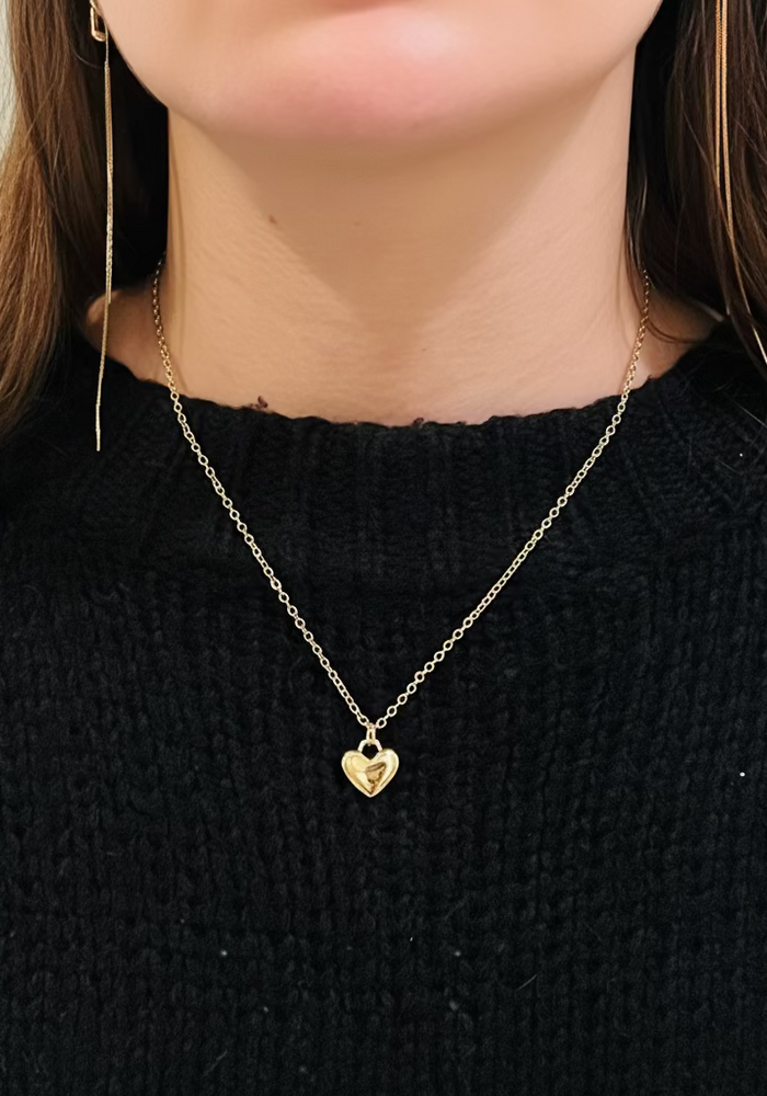 CARING HEART NECKLACE by INSPIRE DESIGNS