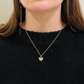 CARING HEART NECKLACE by INSPIRE DESIGNS