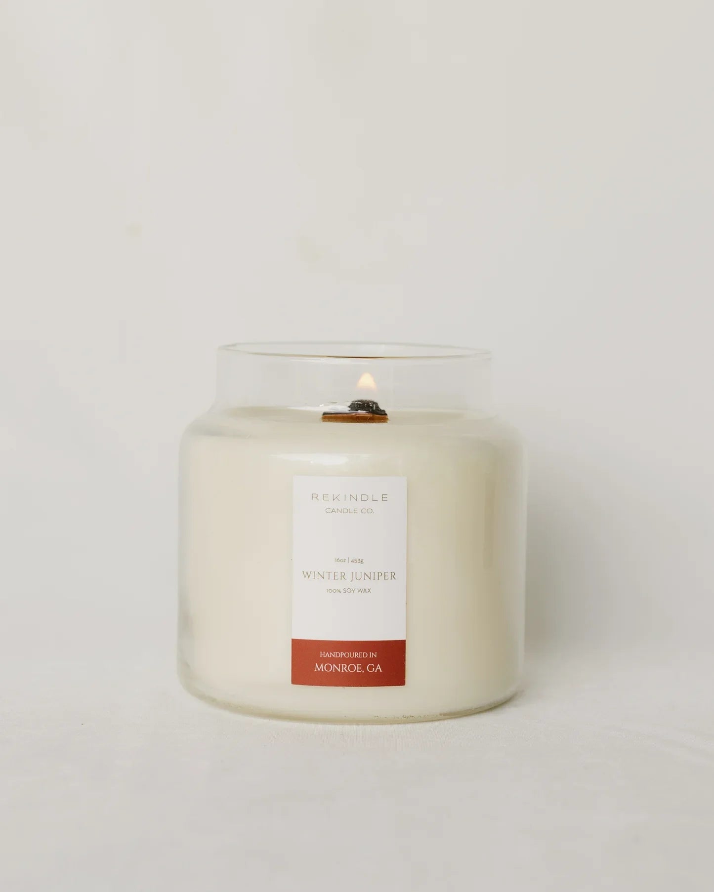 REKINDLE CANDLE CO 16 OZ APOTHECARY JAR CANDLE