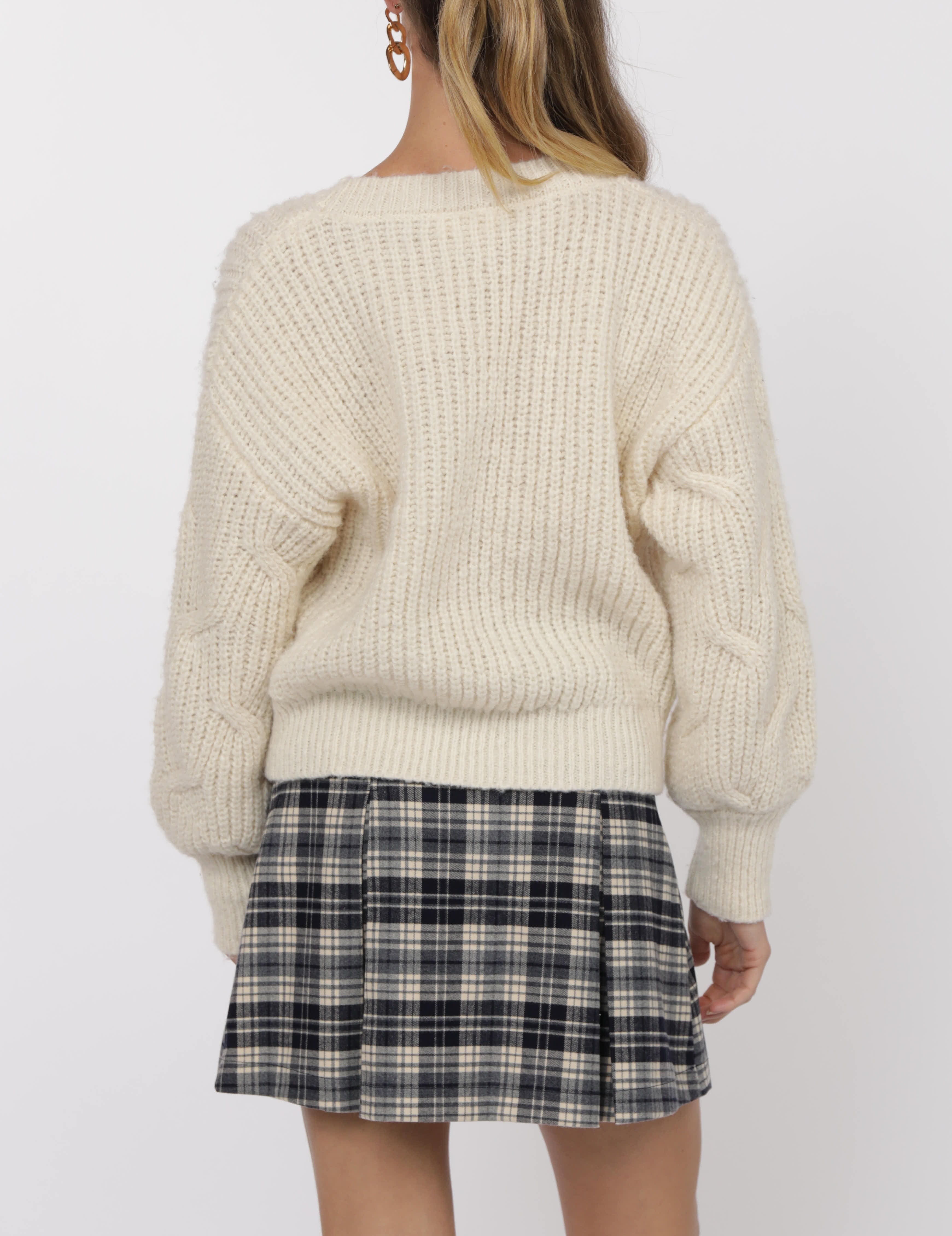 "ROCKS CRY OUT" SWEATER