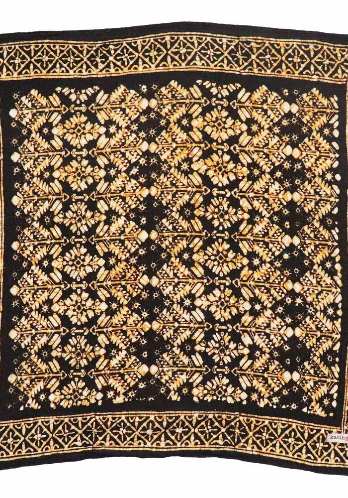 SHADOW AND SOIL HAND DYED BATIK BANDANA