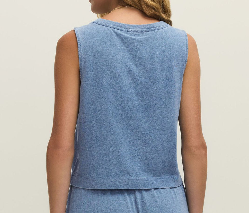 SLOANE DENIM TANK by Z Supply