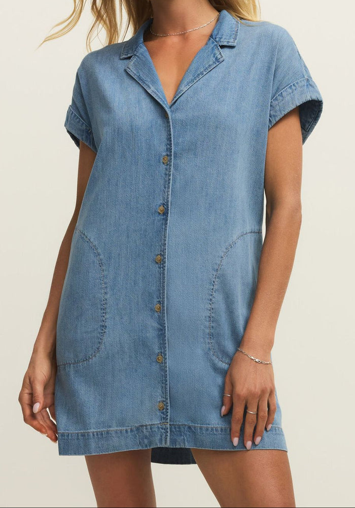 NAPA DENIM MINI DRESS