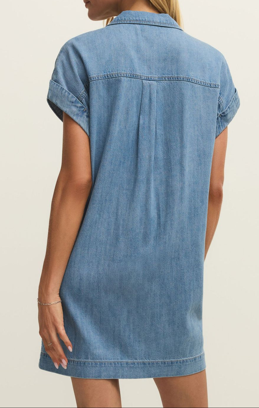NAPA DENIM MINI DRESS