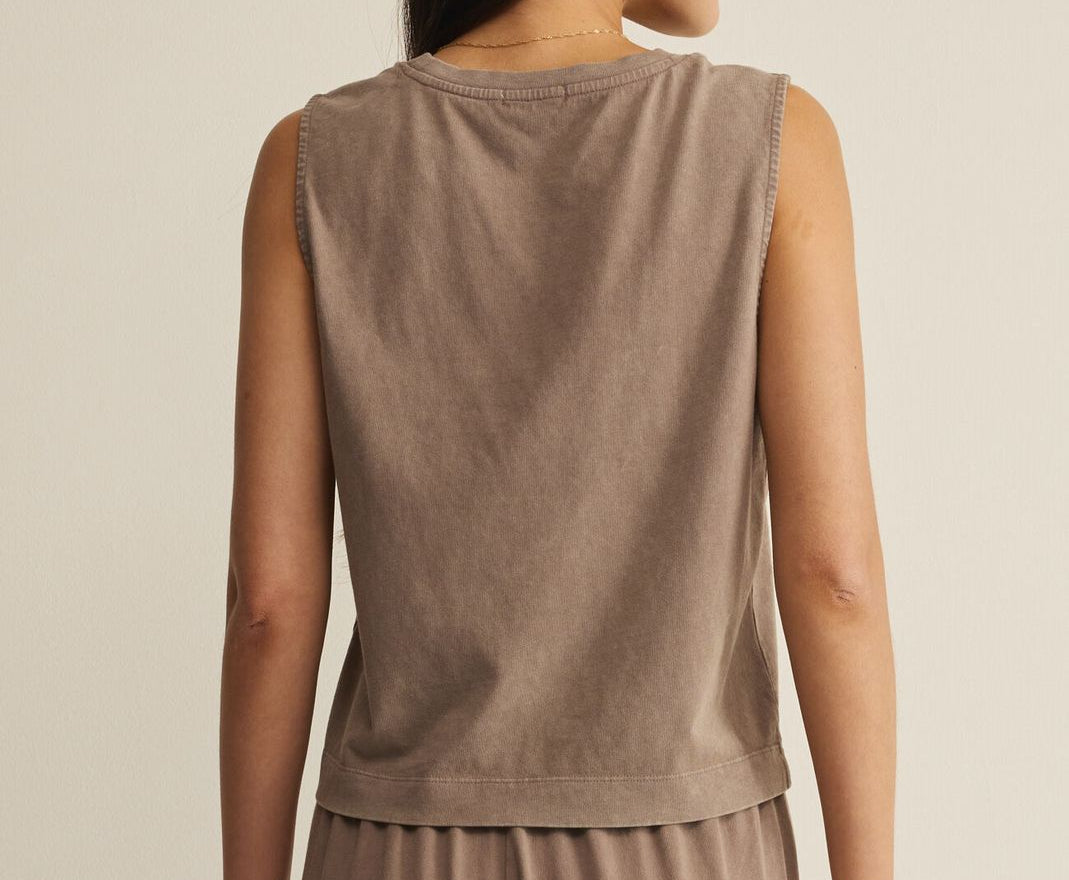 SLOANE JERSEY MUSCLE TANK by Z Supply