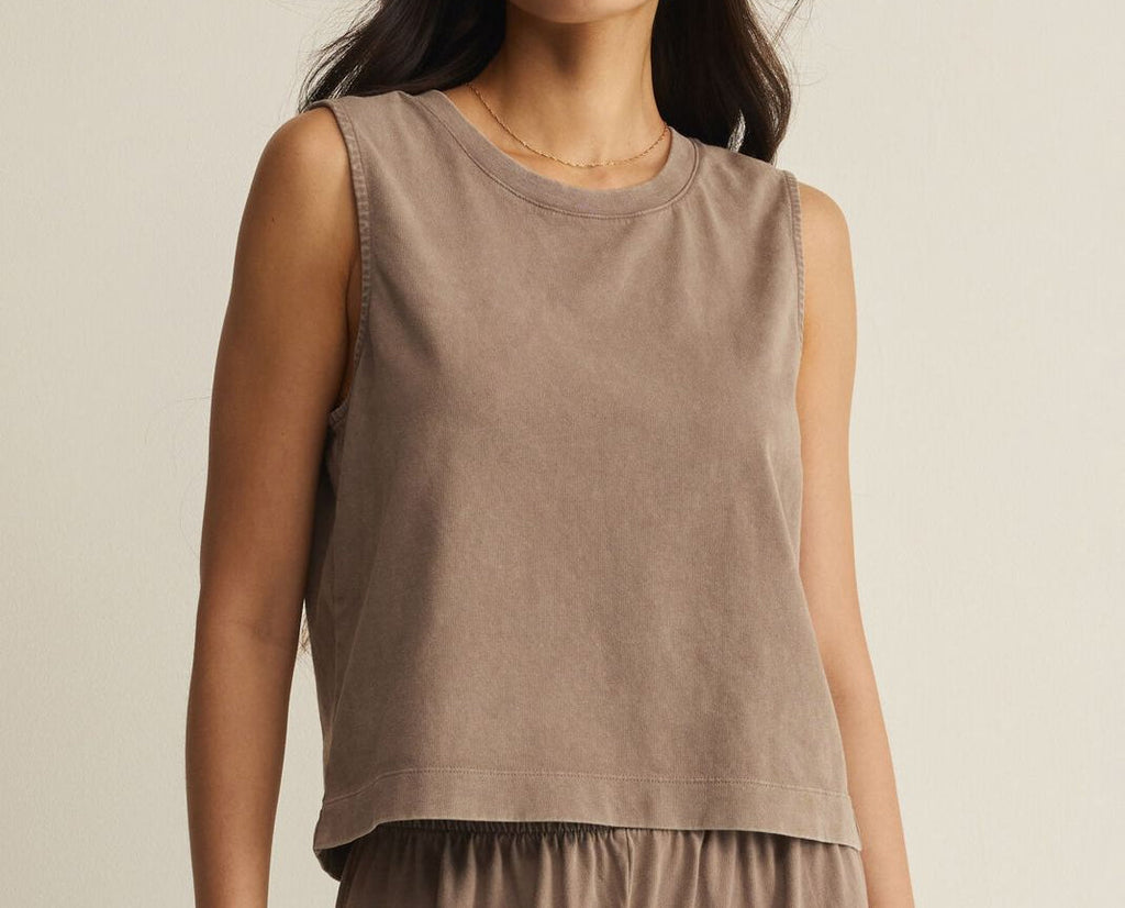 SLOANE JERSEY MUSCLE TANK by Z Supply