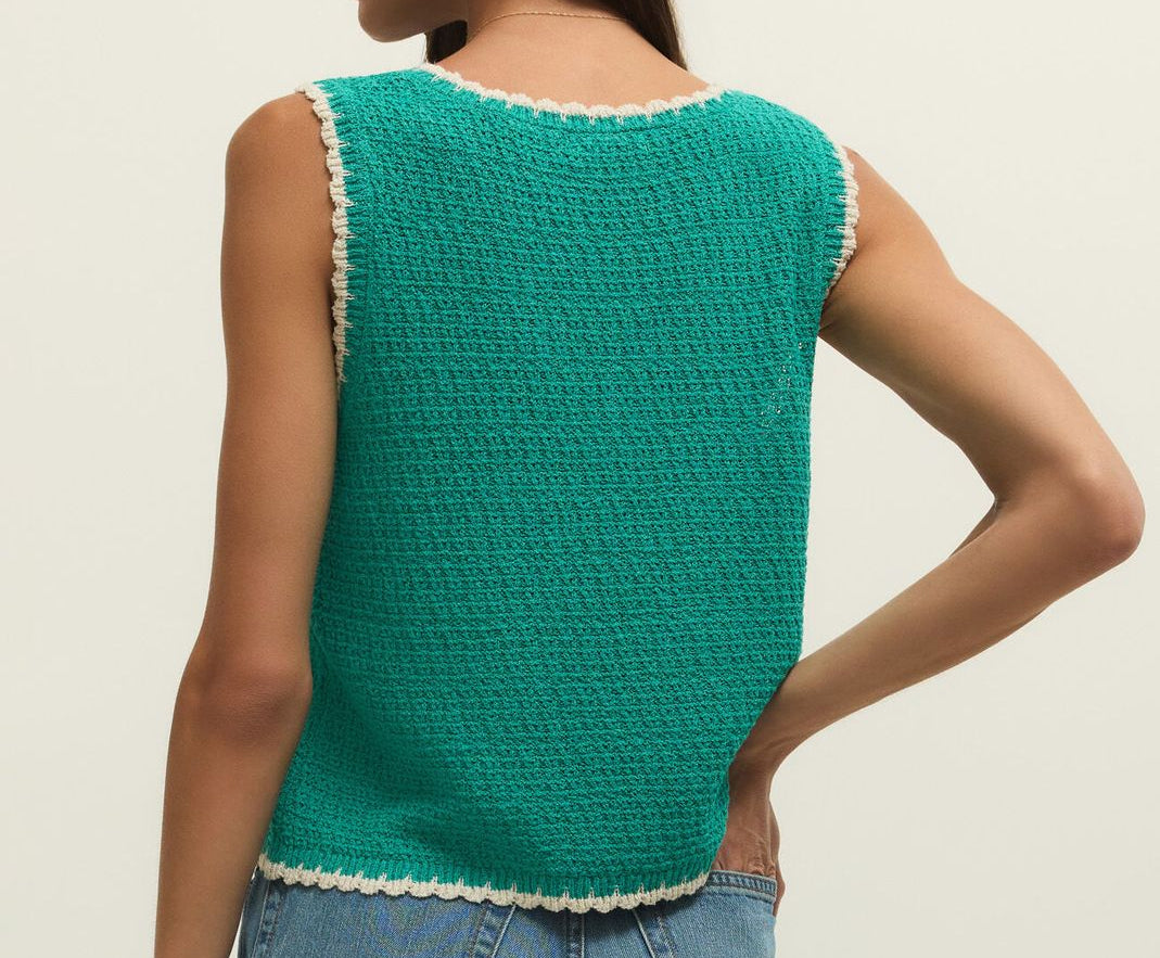 YESSENIA WHIPSTITCH TANK by Z Supply