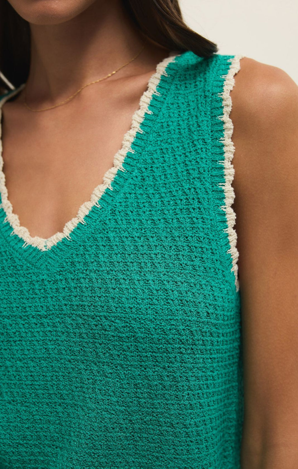 YESSENIA WHIPSTITCH TANK by Z Supply