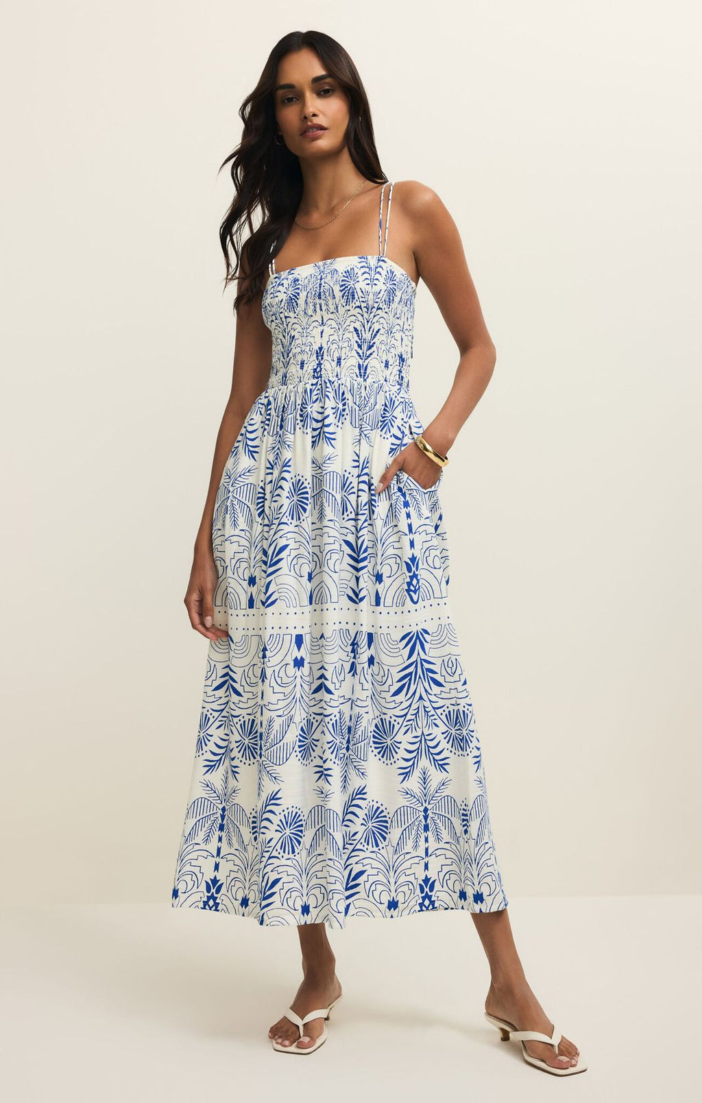NADINE PALM MAXI DRESS by Z Supply