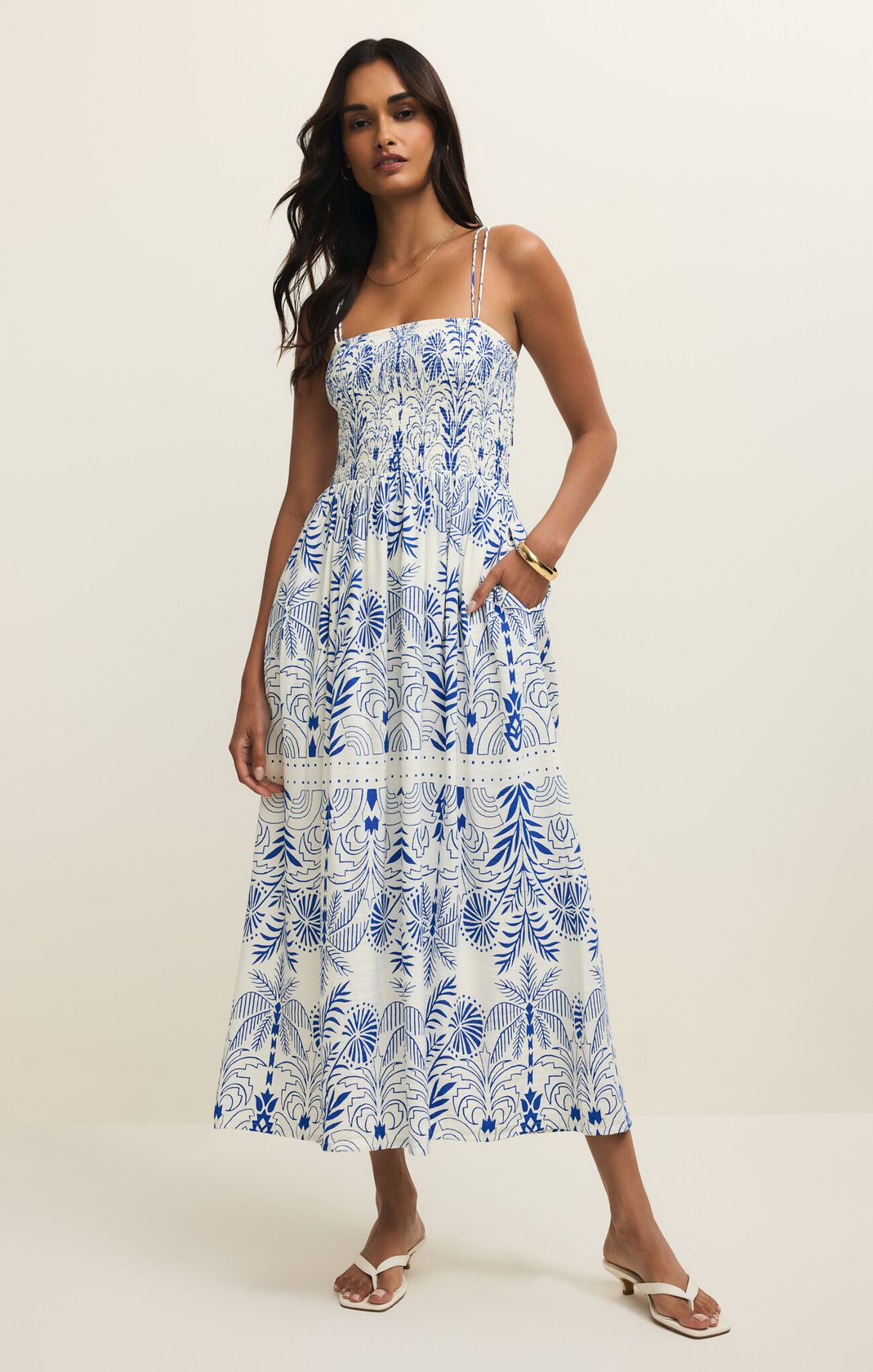 NADINE PALM MAXI DRESS by Z Supply
