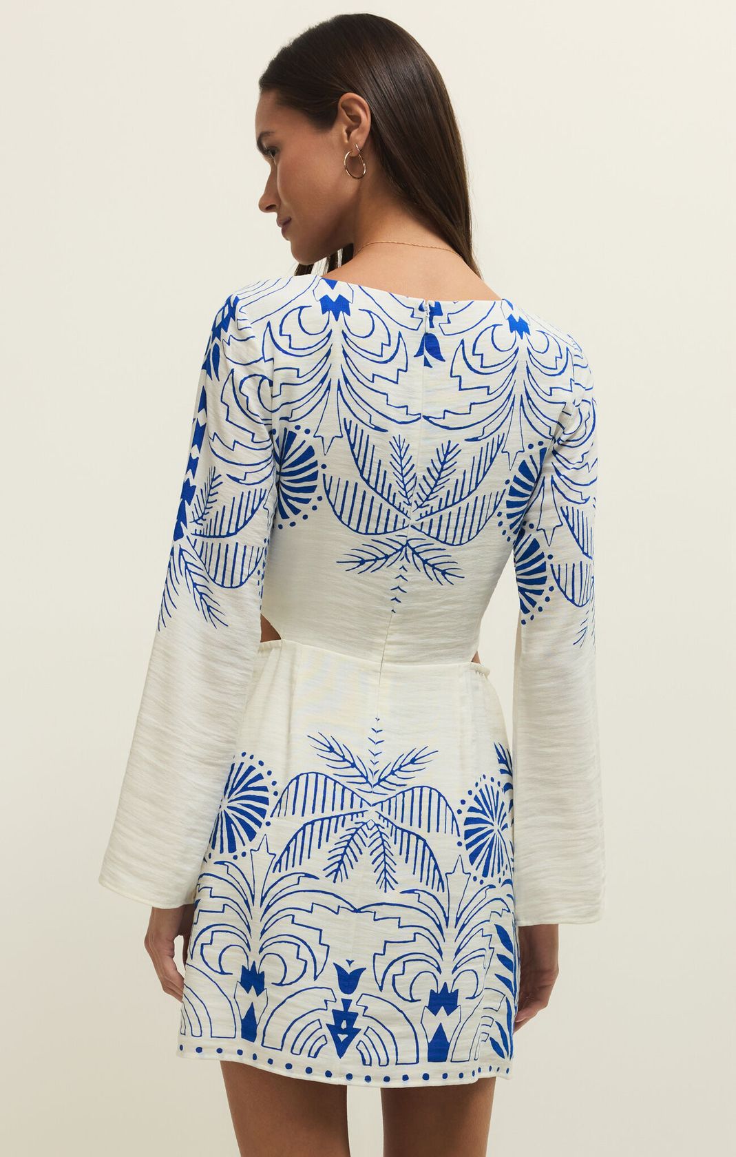 TAHINA PALM MINI DRESS by Z Supply