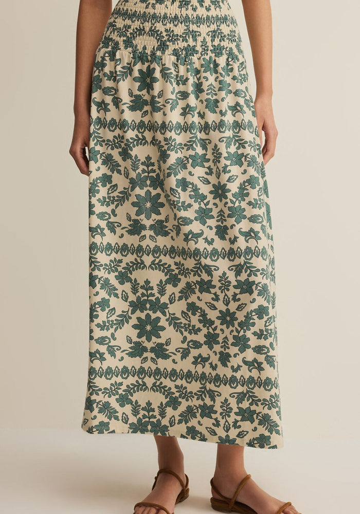LEYA TERA PAISLEY MAXI SKIRT by Z Supply