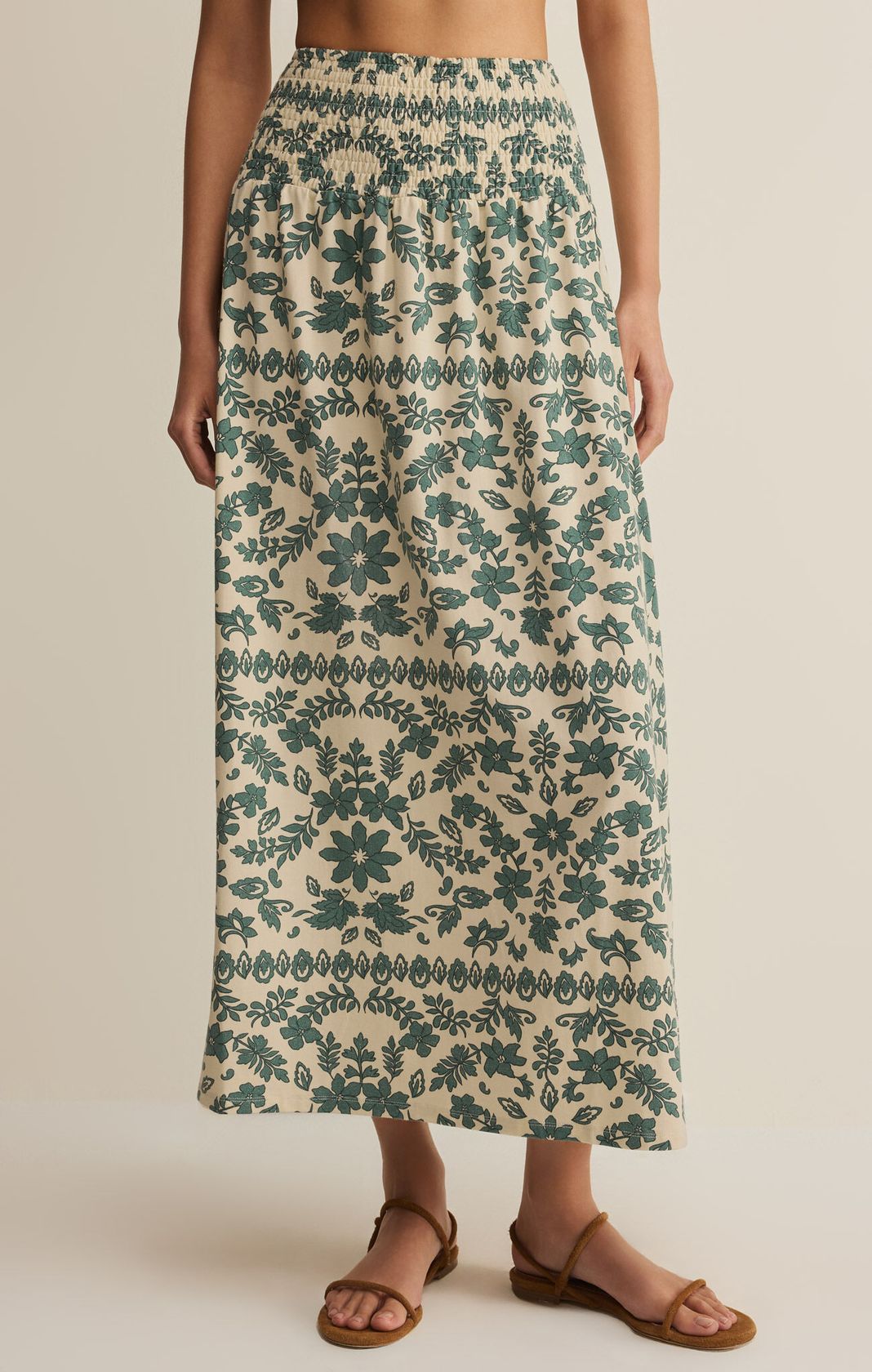 LEYA TERA PAISLEY MAXI SKIRT by Z Supply