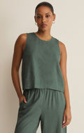 SLOANE LINEN TOP by Z Supply