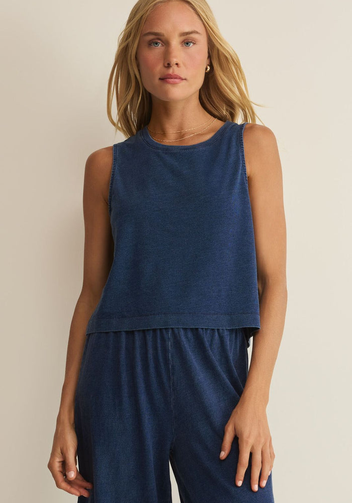 SLOANE JERSEY DENIM MUSCLE by Z Supply