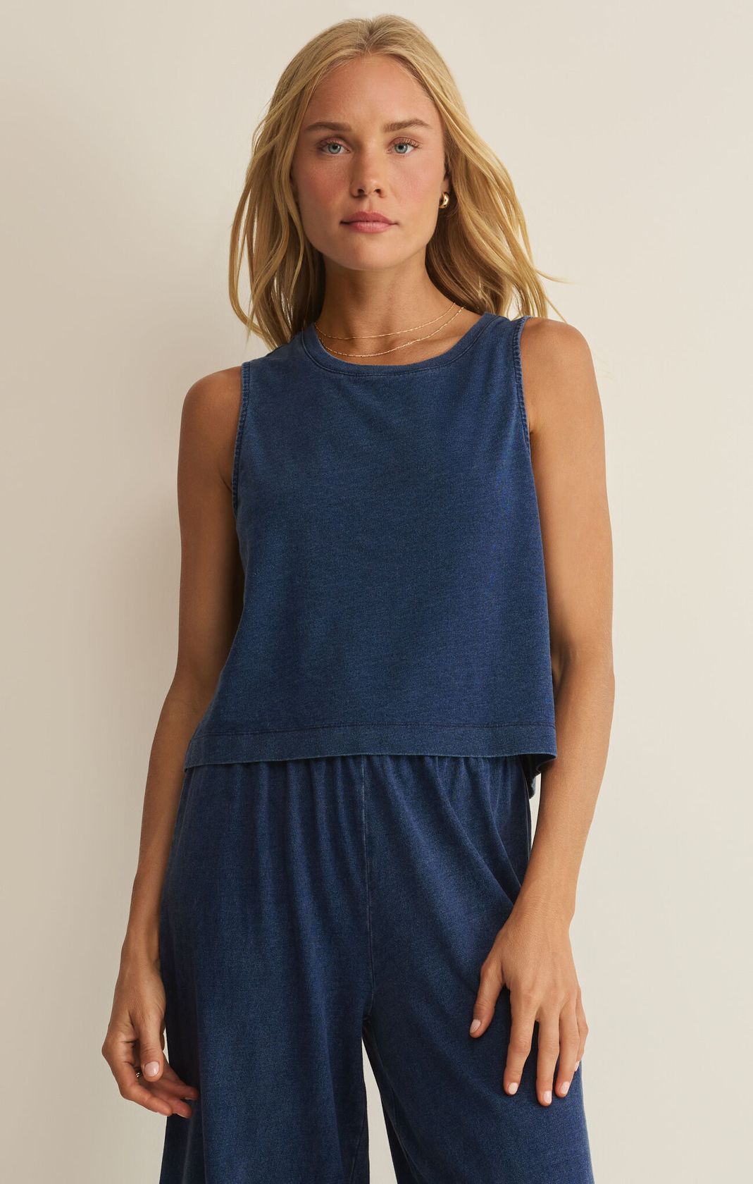 SLOANE JERSEY DENIM MUSCLE by Z Supply