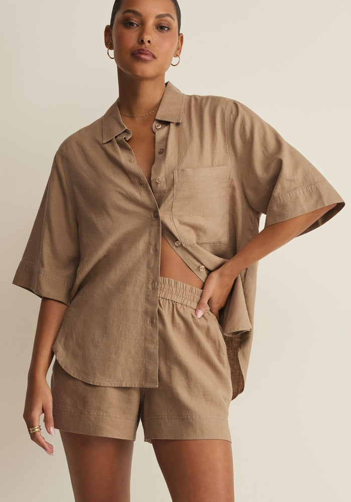 EXPEDITION BUTTON UP TOP by Z Supply