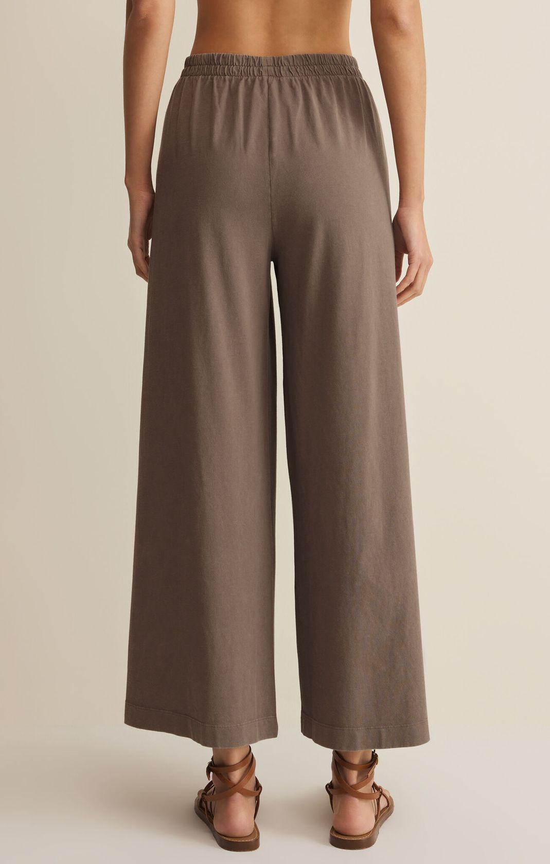 SCOUT JERSEY CROP FLARE PANT by Z Supply