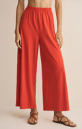 SCOUT JERSEY CROP FLARE PANTS by Z Supply