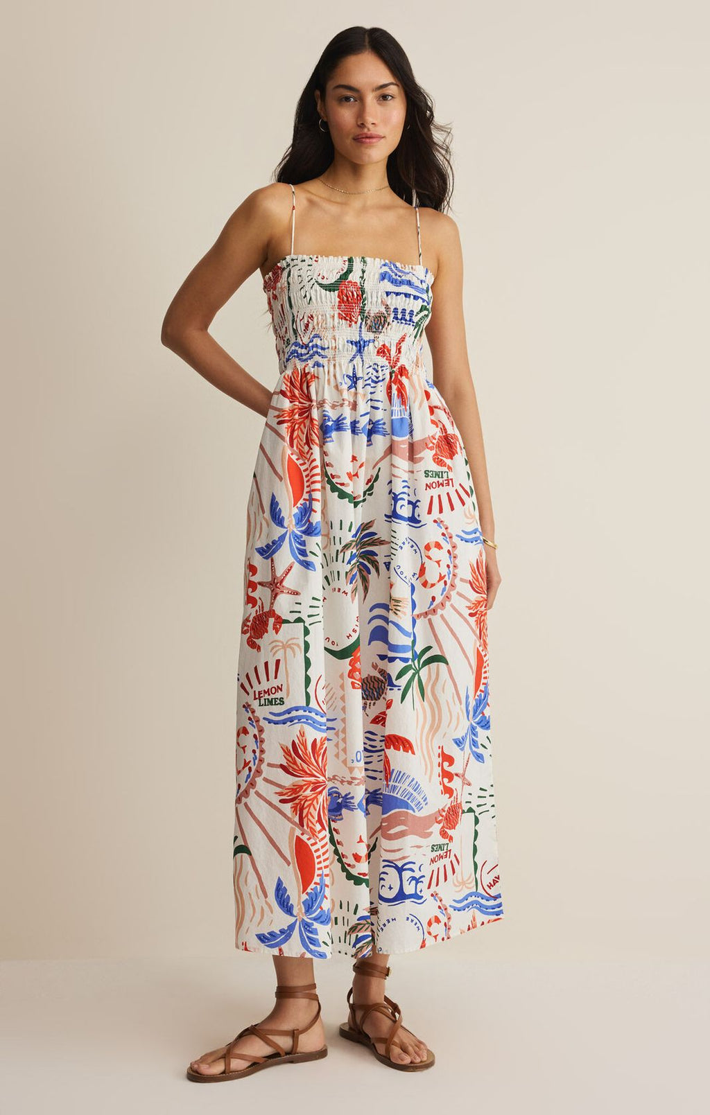CORNELIA GETAWAY MIDI DRESS by Z Supply