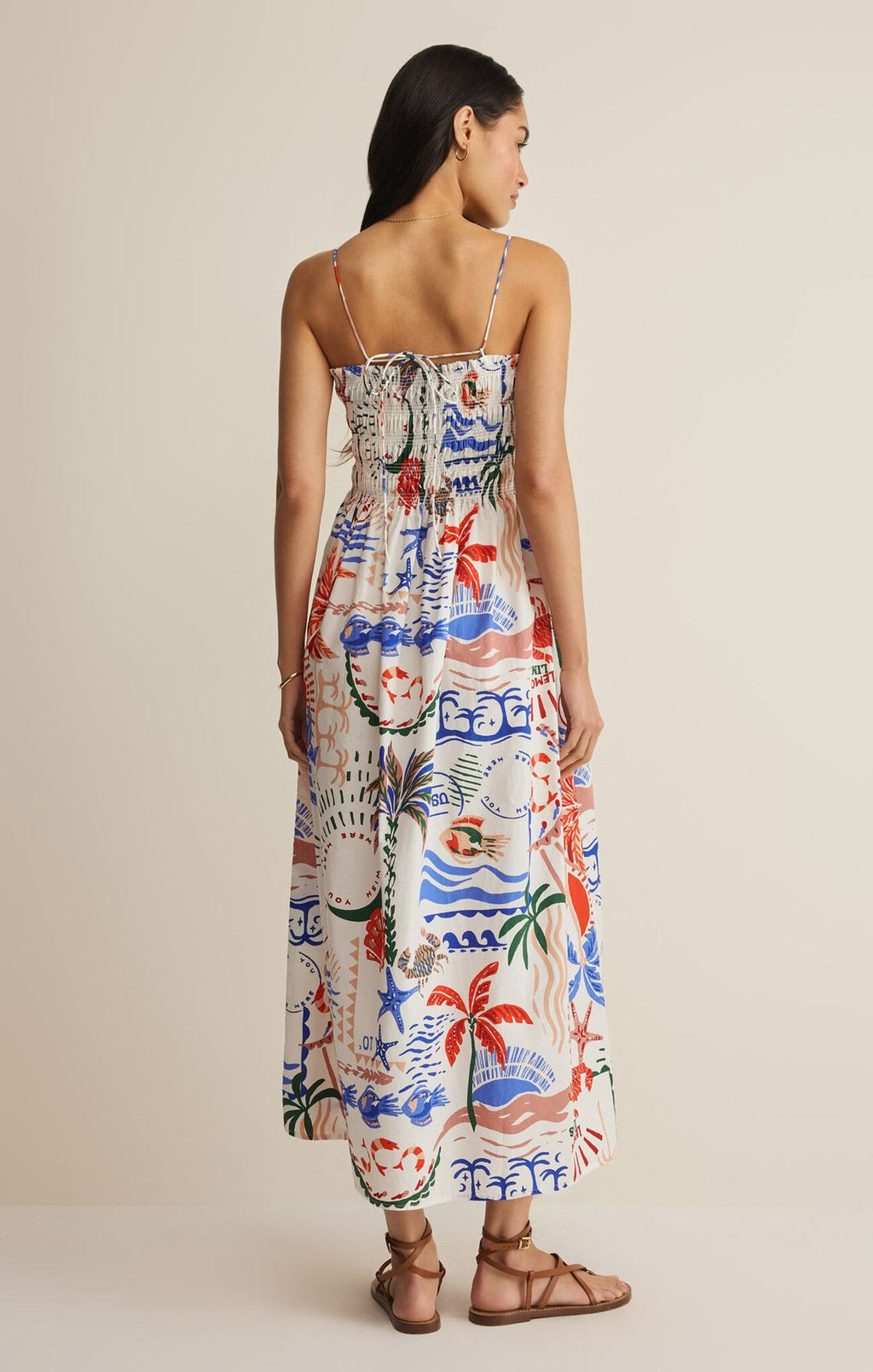CORNELIA GETAWAY MIDI DRESS by Z Supply