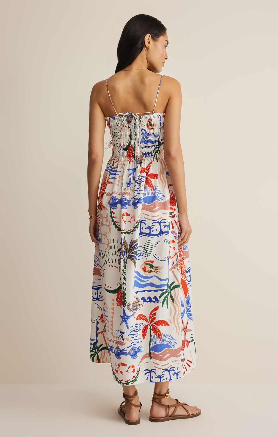 CORNELIA GETAWAY MIDI DRESS by Z Supply