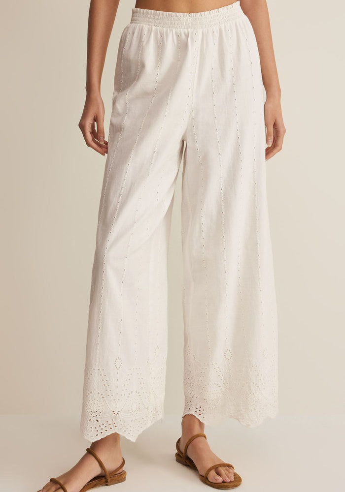 SEA ESTA EMBROIDERED PANTS by Z Supply