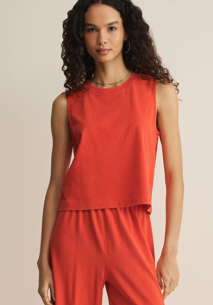 SLOANE JERSEY MUSCLE TANK by Z Supply