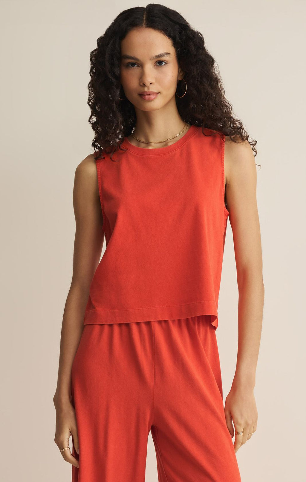 SLOANE JERSEY MUSCLE TANK by Z Supply