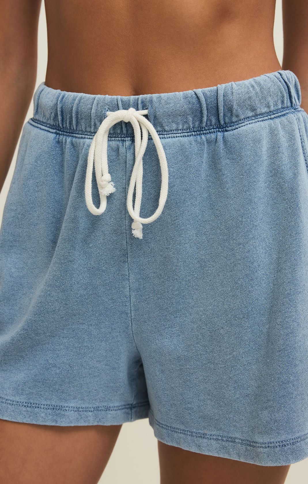 DAILY KNIT DENIM SHORTS by Z Supply