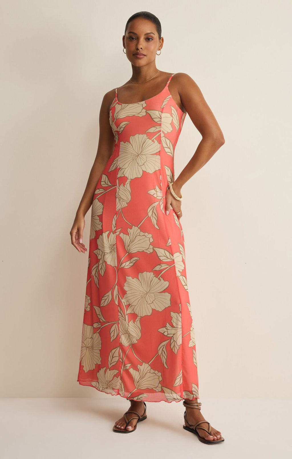 CHARISMA BLOOM MIDI DRESS by Z Supply