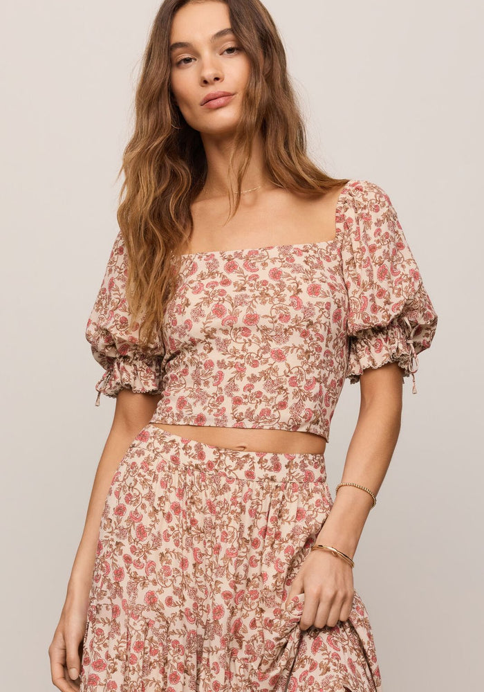 MOIRA FLORAL TOP by Z Supply