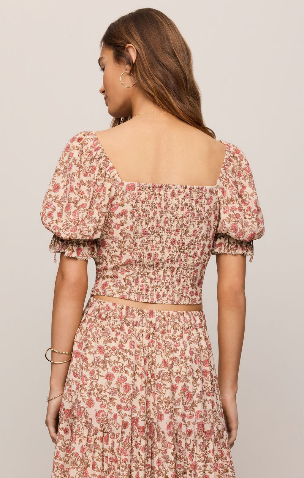MOIRA FLORAL TOP by Z Supply