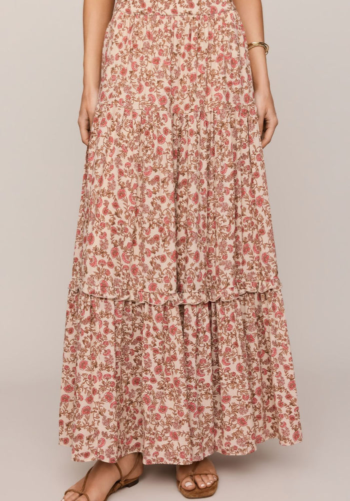 MOIRA FLORAL MAXI SKIRT by Z Supply