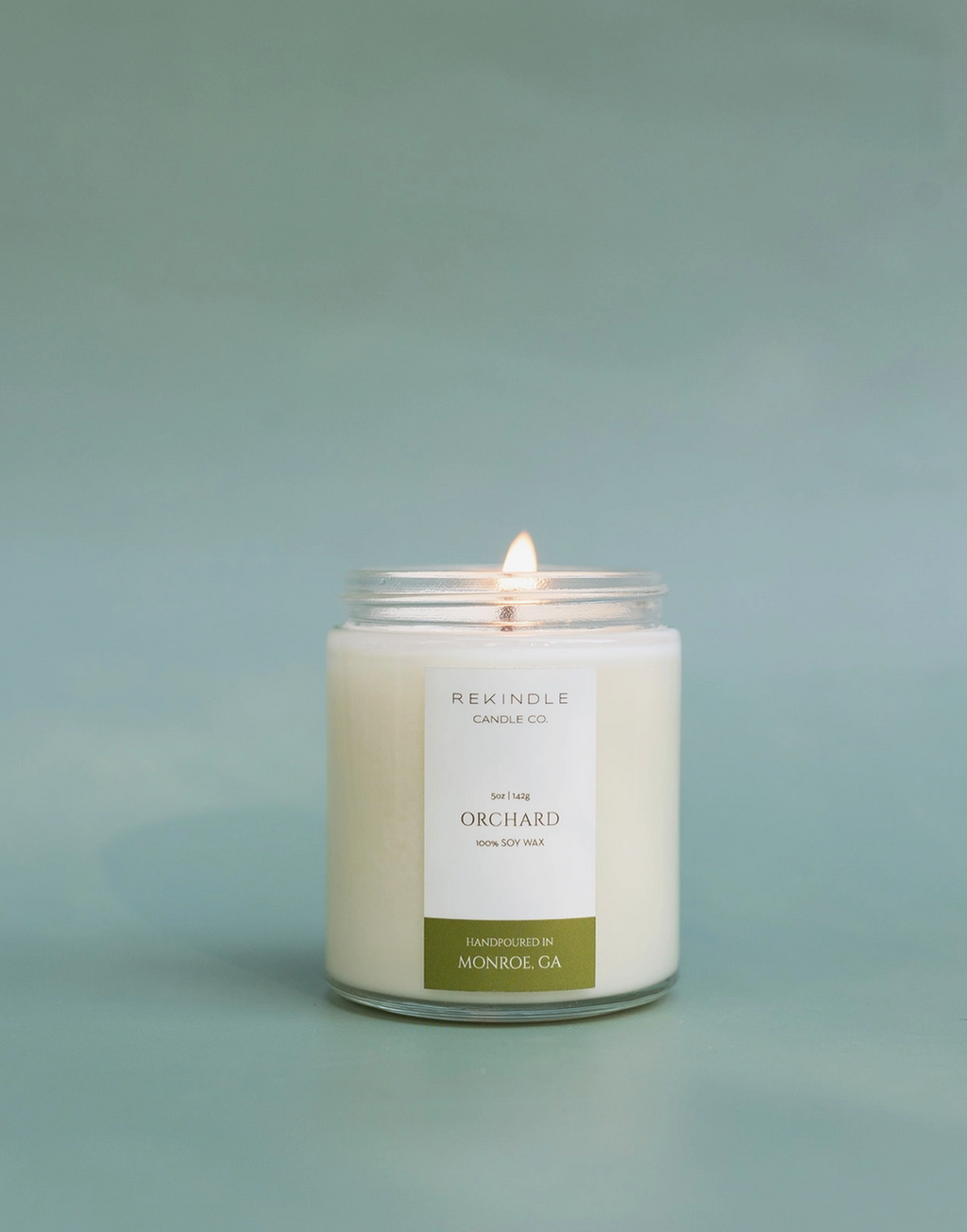 REKINDLE CANDLE CO 5 OZ JAR CANDLE